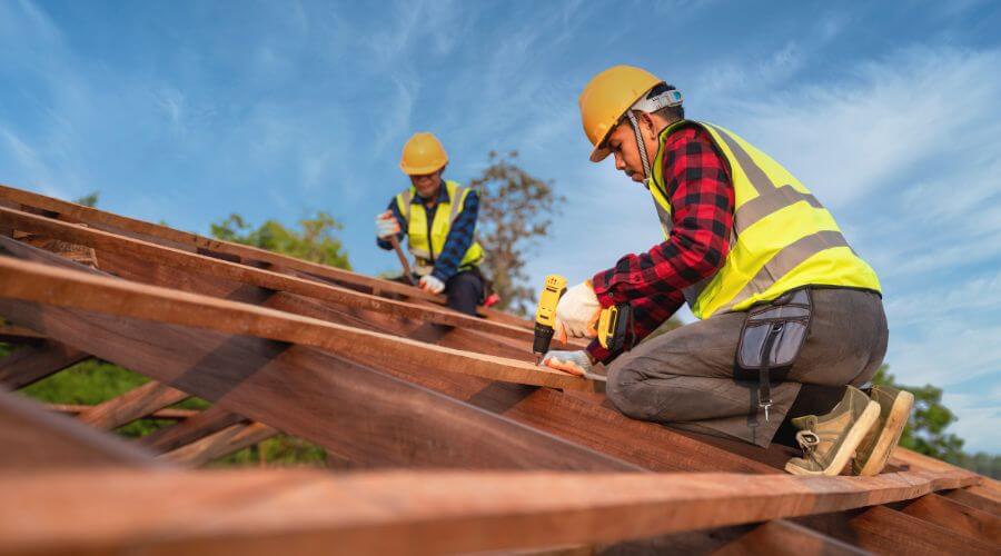 Professional gutter cleaning in Nu Mine, PA